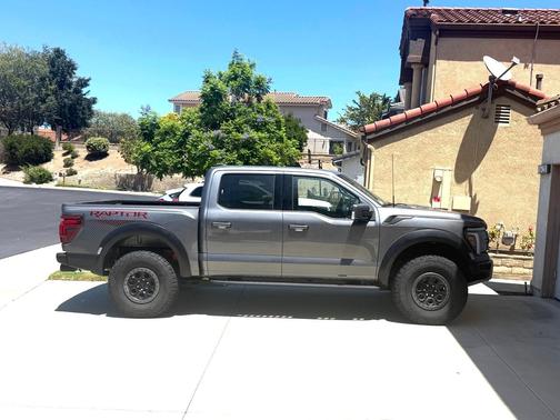 Gray 2025 Ford F-150 Raptor