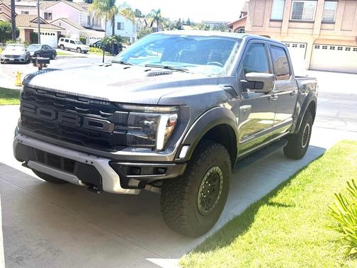 Gray 2025 Ford F-150 Raptor