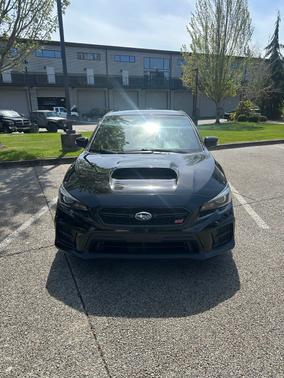 Black 2021 Subaru WRX STI Limited w/Lip