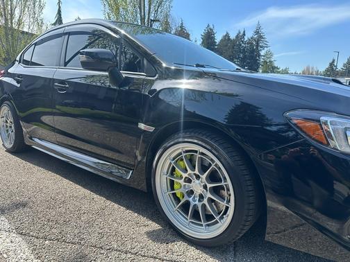 Black 2021 Subaru WRX STI Limited w/Lip