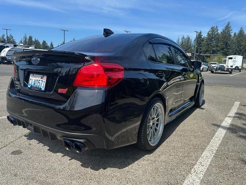 Black 2021 Subaru WRX STI Limited w/Lip