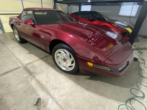 Purple 1993 Chevrolet Corvette Base