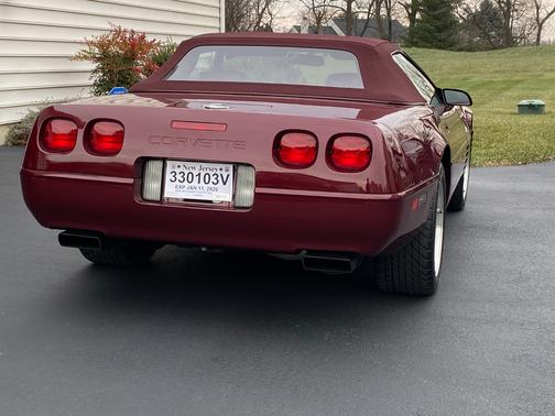 Purple 1993 Chevrolet Corvette Base