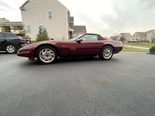 Purple 1993 Chevrolet Corvette Base
