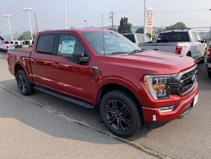 Red 2021 Ford F-150 XLT