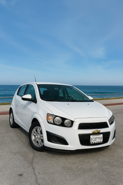 White 2016 Chevrolet Sonic LT