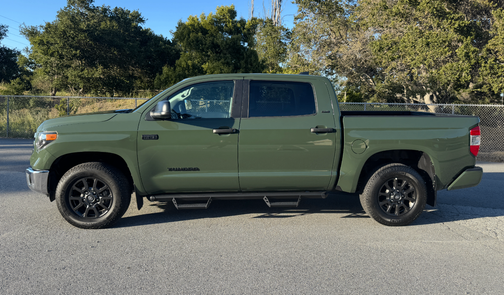 Green 2021 Toyota Tundra SR5