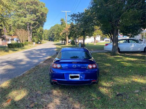 Blue 2010 Mazda RX-8 R3