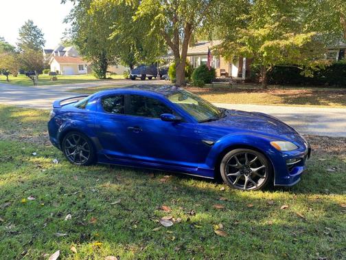 Blue 2010 Mazda RX-8 R3