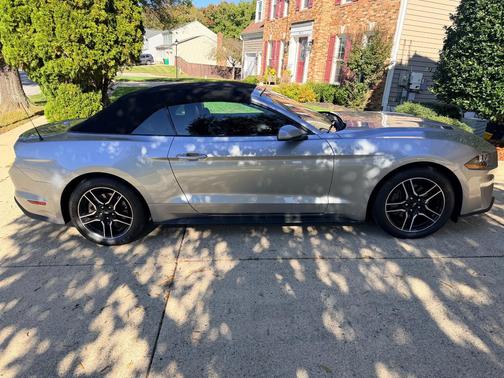 Silver 2022 Ford Mustang EcoBoost Premium