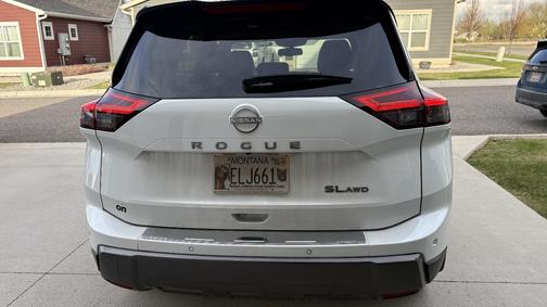 White 2025 Nissan Rogue SL