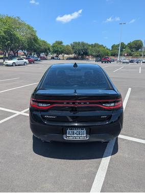 Black 2016 Dodge Dart GT