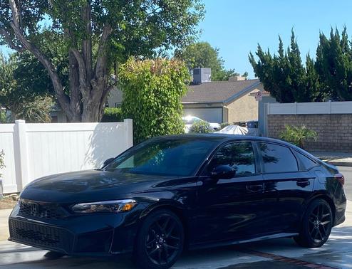Black 2026 Honda Civic Sport