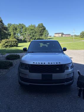 Silver 2019 Land Rover Range Rover 3.0L V6 Supercharged HSE