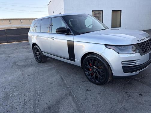Silver 2019 Land Rover Range Rover 3.0L V6 Supercharged HSE
