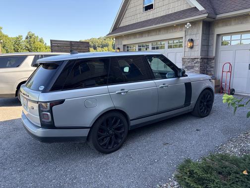 Silver 2019 Land Rover Range Rover 3.0L V6 Supercharged HSE
