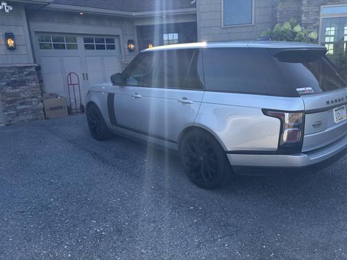 Silver 2019 Land Rover Range Rover 3.0L V6 Supercharged HSE