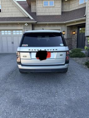 Silver 2019 Land Rover Range Rover 3.0L V6 Supercharged HSE