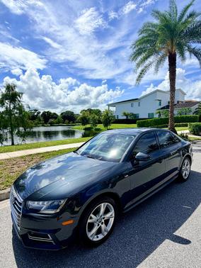 Gray 2018 Audi A4 2.0T ultra Premium
