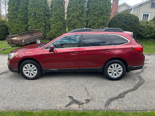 Red 2015 Subaru Outback 2.5i Premium