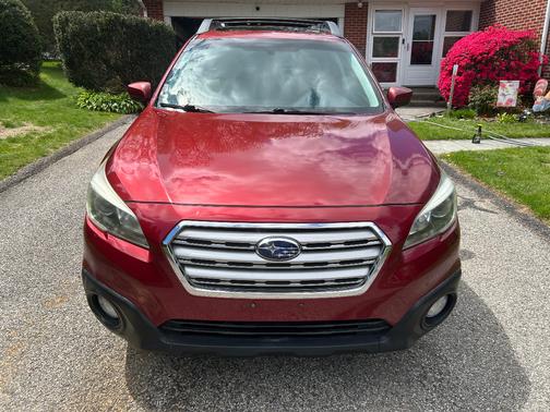 Red 2015 Subaru Outback 2.5i Premium