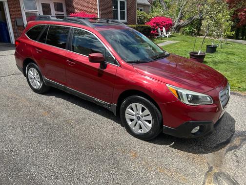 Red 2015 Subaru Outback 2.5i Premium