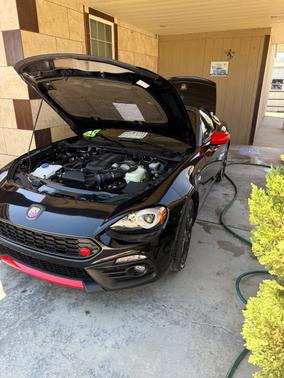 Black 2020 FIAT 124 Spider Abarth