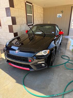 Black 2020 FIAT 124 Spider Abarth