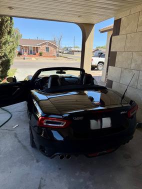 Black 2020 FIAT 124 Spider Abarth