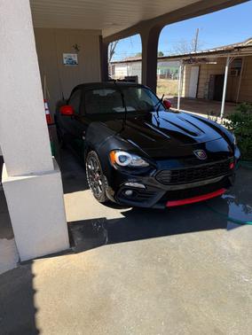 Black 2020 FIAT 124 Spider Abarth