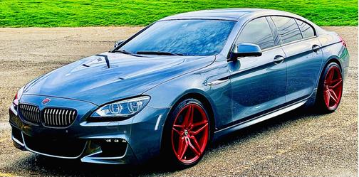 Gray 2014 BMW 650 Gran Coupe i xDrive