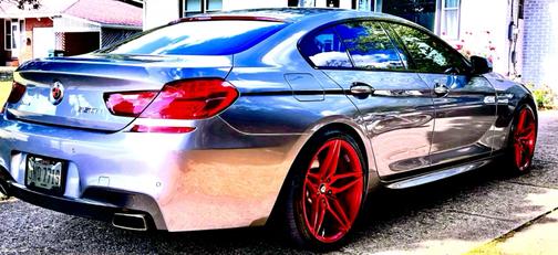 Gray 2014 BMW 650 Gran Coupe i xDrive