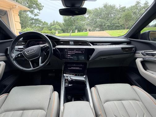 White 2022 Audi e-tron Chronos