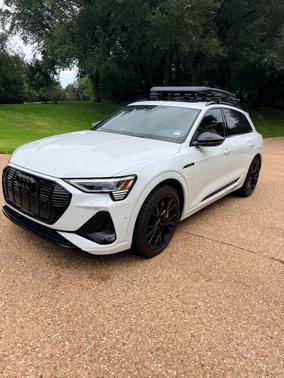 White 2022 Audi e-tron Chronos