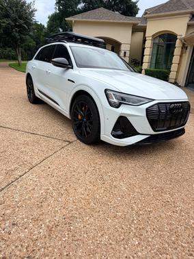 White 2022 Audi e-tron Chronos