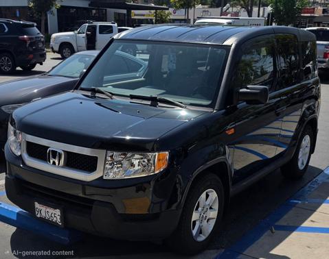 Black 2011 Honda Element EX