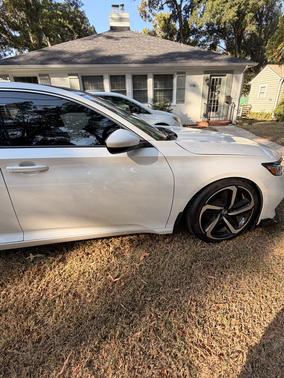 White 2019 Honda Accord Sport 2.0T
