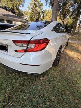 White 2019 Honda Accord Sport 2.0T