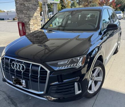 Black 2024 Audi Q7 45 Premium Plus