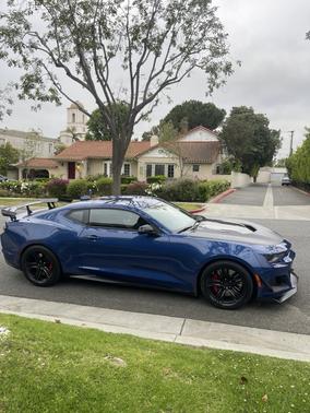 Blue 2021 Chevrolet Camaro ZL1