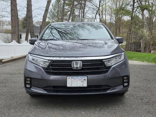 Gray 2021 Honda Odyssey Touring
