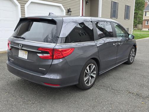Gray 2021 Honda Odyssey Touring