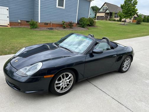 Blue 2004 Porsche Boxster Boxster