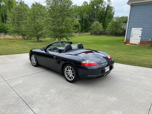 Blue 2004 Porsche Boxster Boxster