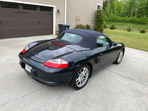 Blue 2004 Porsche Boxster Boxster