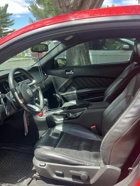 Red 2010 Ford Mustang Premium