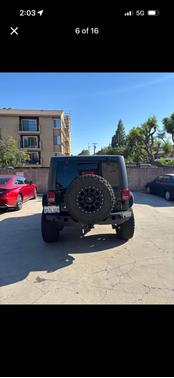 Black 2015 Jeep Wrangler Sport