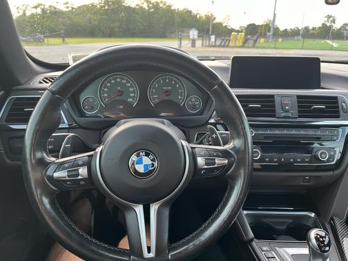 Blue 2018 BMW M4 Base
