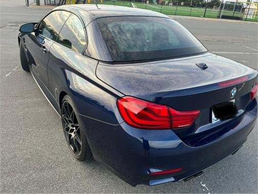 Blue 2018 BMW M4 Base