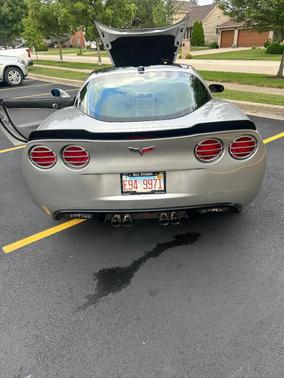 Silver 2005 Chevrolet Corvette Base